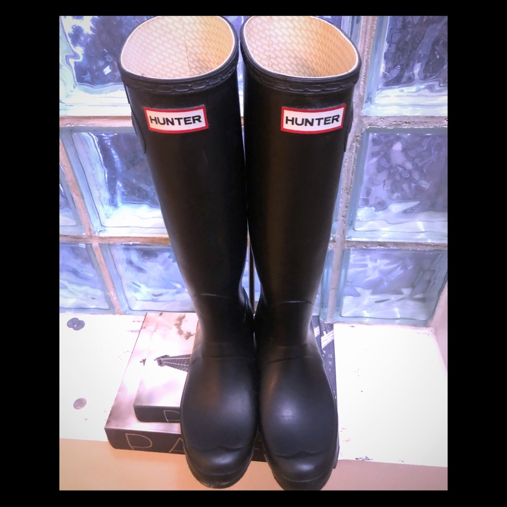 Hunter rubber boots
